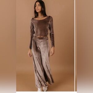 bohme velour set